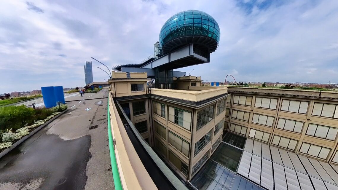 La pista prove FIAT sul tetto del Lingotto